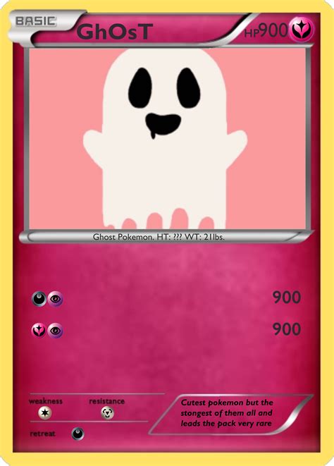 GhOsT card | Pokemon cards, Pokemon, Cards