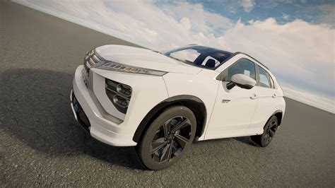 Mitsubishi Eclipse Cross 2023 - 3D Model by AlphaGroup