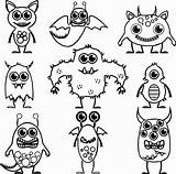 Cute Aliens Coloring Pages  Free Printable sketch template