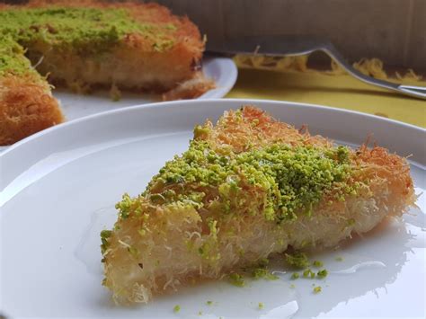 Easy Kunafeh Nabulsieh/Cheese Kunafeh — Maha'sKitchenSecrets