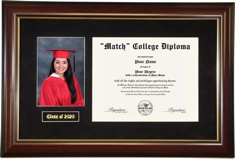 Diploma Frame with Graduation Photo – L.A. Framing Wholesaler, Inc.