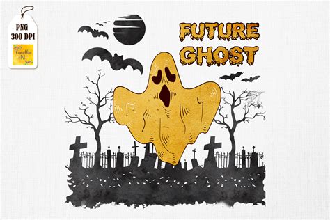 Future Ghost Funny Halloween Costume By Mulew Art | TheHungryJPEG