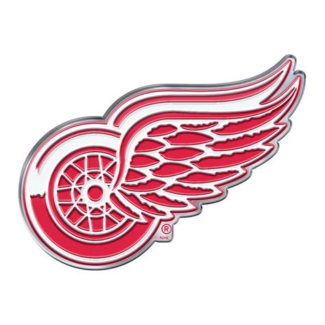 3.25” NHL Detroit Red Wings Embossed Emblem Exterior Auto Accessory ...