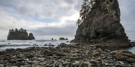 La Push, Second Beach - Olympic National Park - beaches in Washington