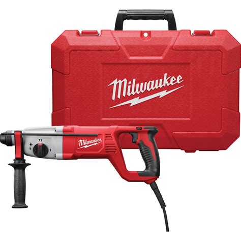 FREE SHIPPING — Milwaukee Corded SDS+ D-Handle Rotary Hammer — 7/8in., 5675 BPM, 8.0 Amp, Model ...