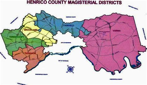 Henrico County (Virginia) Historical Society - Henrico County's Districts