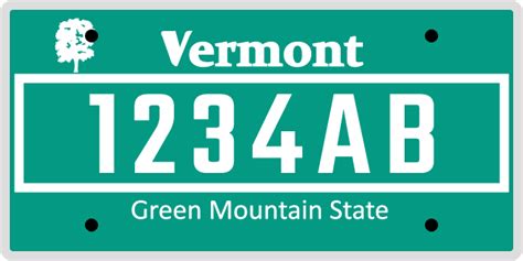 Vermont, VT Temporary License Plate Lookup