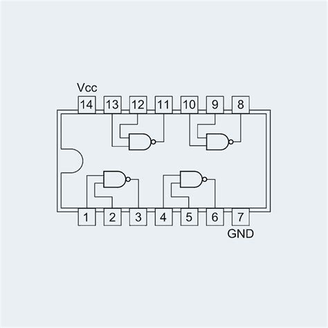 74LS00 NAND Gate Pinout, Example, Features And Datasheet, 50% OFF