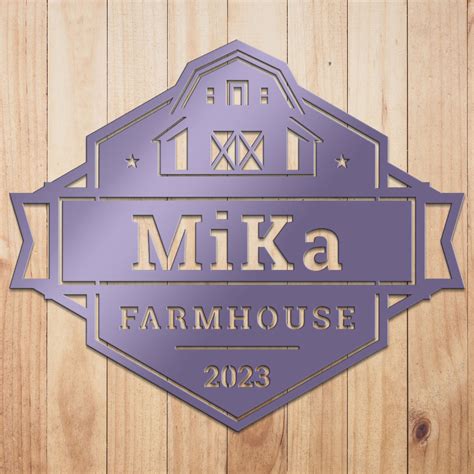 Custom Farmhouse Metal Sign by Craftmysign – Craft My Sign