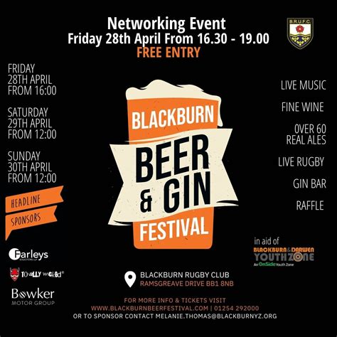 BLACKBURN YOUTH ZONE NETWORKING EVENT Tickets, BLACKBURN RUGBY CLUB, BLACKBURN | TryBooking ...