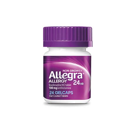 Allegra Allergy 24 Hour Gelcaps - 24 Count