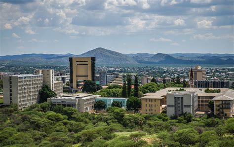 Windhoek Map - Central Namibia - Mapcarta