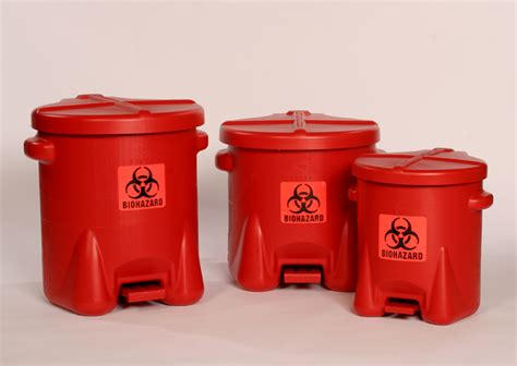 Biohazard Waste Containers - Safe Hazardous Waste Disposal Cans