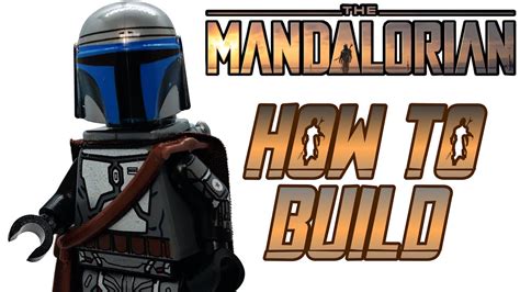 How To Build a LEGO MANDALORIAN (Beskar Armor) Minifigure from THE MANDALORIAN! - YouTube