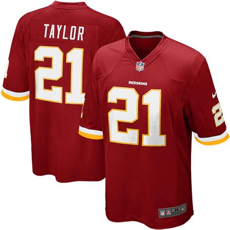 Mens Washington Redskins Sean Taylor Nike Burgundy Retired Player Game ...