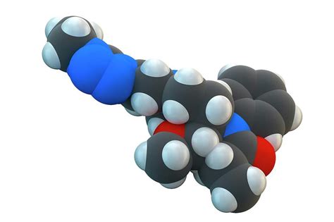 Alfentanil Drug Molecule Photograph by Ella Maru Studio / Science Photo ...