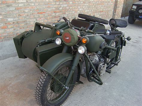 Beijing Sidecar Motorcycles - WW II Replica