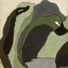 Arthur Dove, Untitled (Composition in Grey and Green), c. 1930 Animal ...