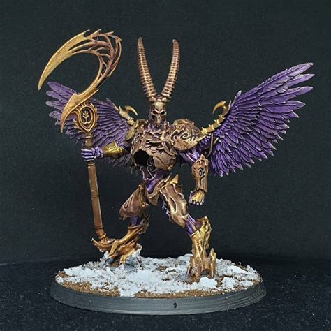 Painted up this Daemon Prince I posted here a few weeks ago! : ThousandSons Warhammer Paint ...