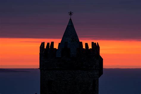 Doonagore Castle At Sunset, Doolin, Clare, Ireland Digital Art by ...