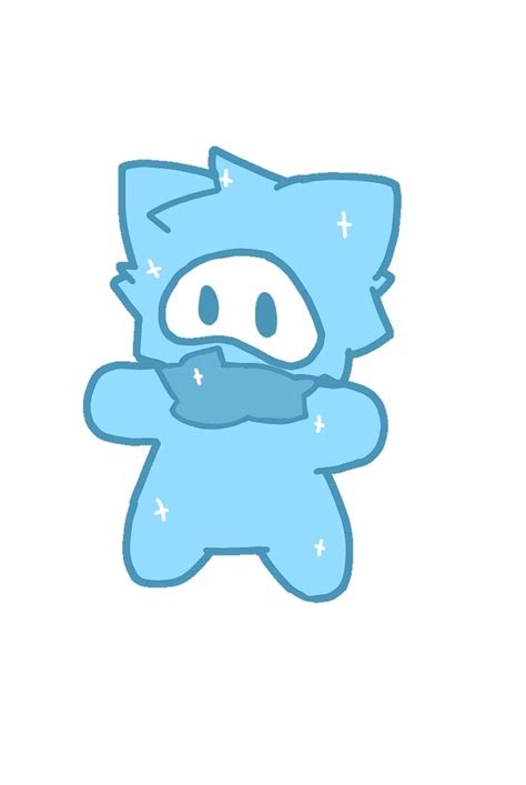 Blue Diamond Slime Pup for Kaiju Art