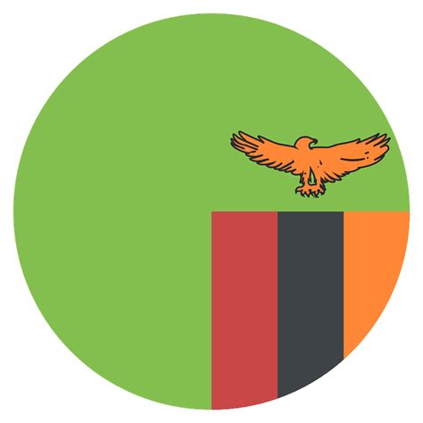 Zambia flag emoji clipart. Free download transparent .PNG | Creazilla