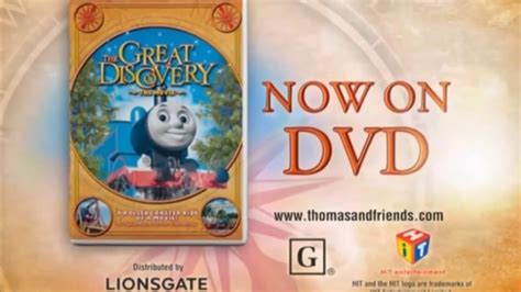 Thomas & Friends The Great Discovery The Movie DVD Trailer (Lionsgate Version) - YouTube