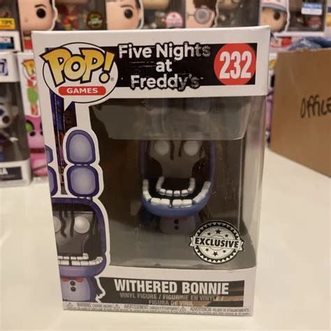 FIVE NIGHTS AT Freddy’s Withered Bonnie Funko Pop Vinyl Figure Rare ...