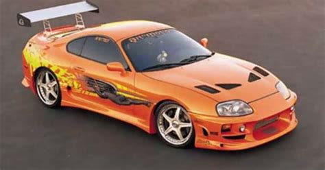 Brian O' Connor's Orange Supra! The Fast And The Furious! | The Fast and the Furious | Pinterest ...