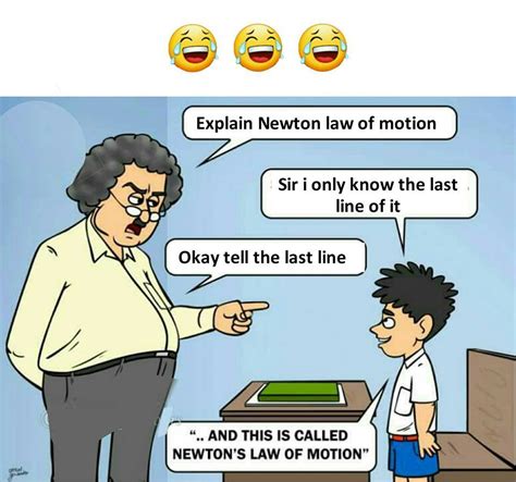 Newton's Law Of Motion - Funny Images & Photos