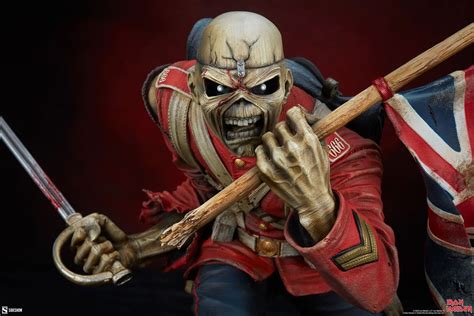 Rock On with Sideshow and Their Iron Maiden The Trooper Eddie Statue