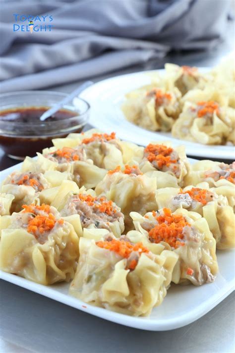 Pork Siomai Recipe - Today's Delight