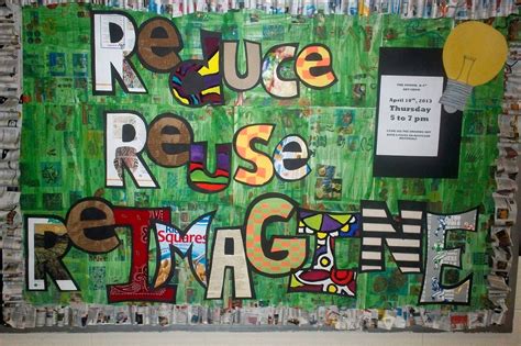 Art With Mr. E: ALL SCHOOL ART SHOW: Reduce, Reuse, REIMAGINE