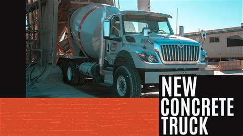 New Concrete Truck at Mini Concrete - YouTube