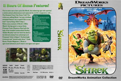 Shrek - Movie DVD Custom Covers - 4206shrek cstm1 hires :: DVD Covers