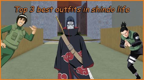 TOP 3 BEST OUTFITS TO USE IN SHINDO LIFE!!! - (Might Guy, Kisame, Shikamaru [Remake]). - YouTube