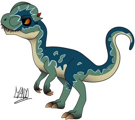 Dilophosaurus by rainbowarmas on DeviantArt