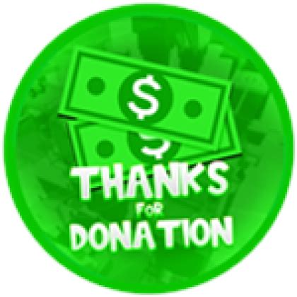 Donation - Roblox