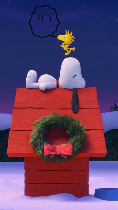 Snoopy and Woodstock | Snoopy wallpaper, Cute christmas wallpaper, Snoopy