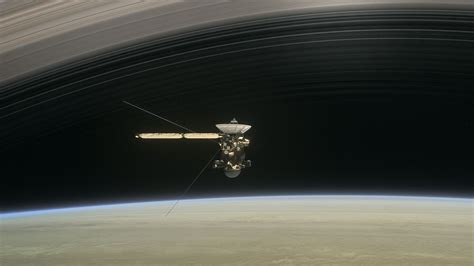 NASA’s Cassini spacecraft has successfully traveled between Saturn and its rings - The Verge