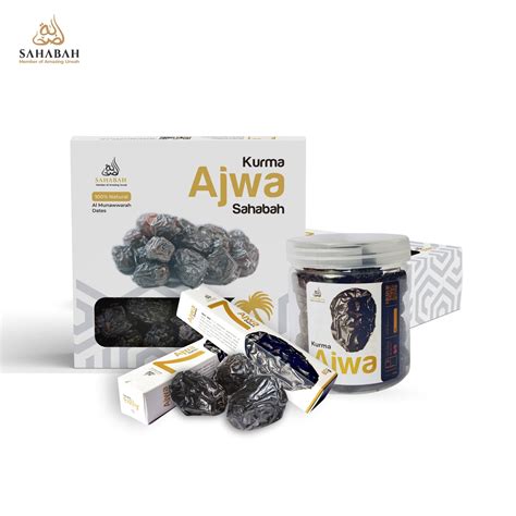 Order Online Kurma Ajwa Premium Sahabah | 500 gram | PaxelMarket