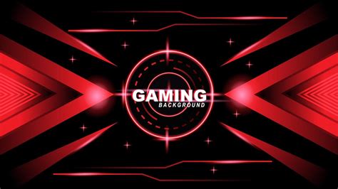 Premium Vector | Abstract red futuristic gaming background for banner ...