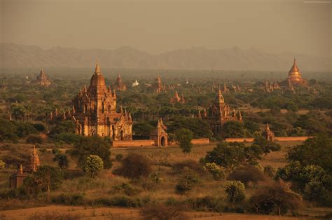 «Bagan Temples» 1080P, 2k, 4k Full HD Wallpapers, Backgrounds Free ...