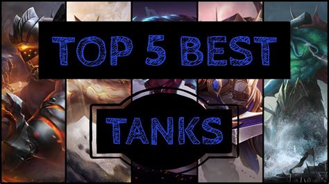 Top 5: Best Tanks - Arena of Valor - YouTube