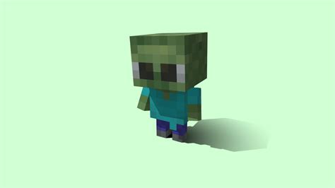 Chibi Zombie - Animated Mob - 3D model by Manning Design (@manningdesign) [e0e5c16] - Sketchfab