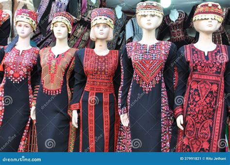 Palestinian Women Clothing stock image. Image of eastern - 37991821