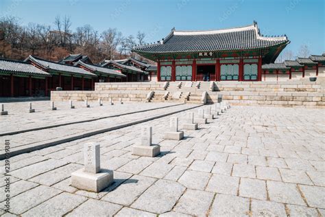 Gyeonghuigung Palace, Korean traditional architecture in Seoul, Korea ...