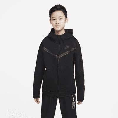 Nike Sportswear Tech Fleece Older Kids' (Boys') Full-Zip Hoodie. Nike SG