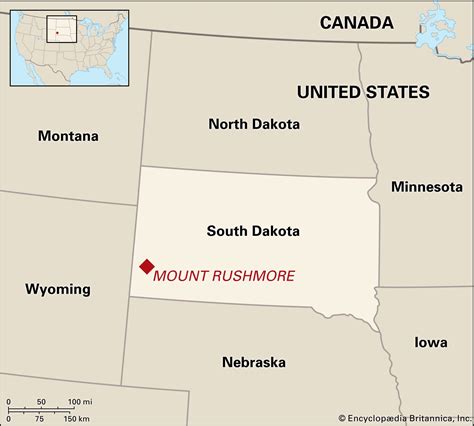 Mount Rushmore Map