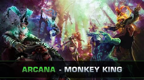 Dota 2 Monkey King Arcana - Patch 7.00 - YouTube